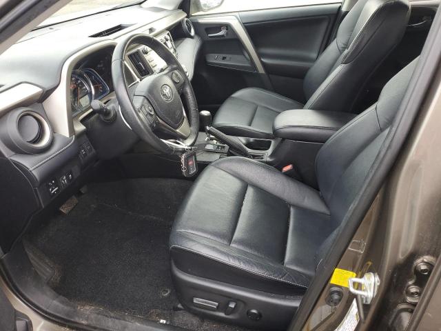 2T3DFREV3DW020317 - 2013 TOYOTA RAV4 LIMITED BROWN photo 7