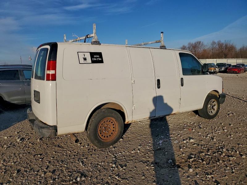 1GCSGAFX4D1136095 - 2013 CHEVROLET EXPRESS G1 Beyaz fotoğraf 3