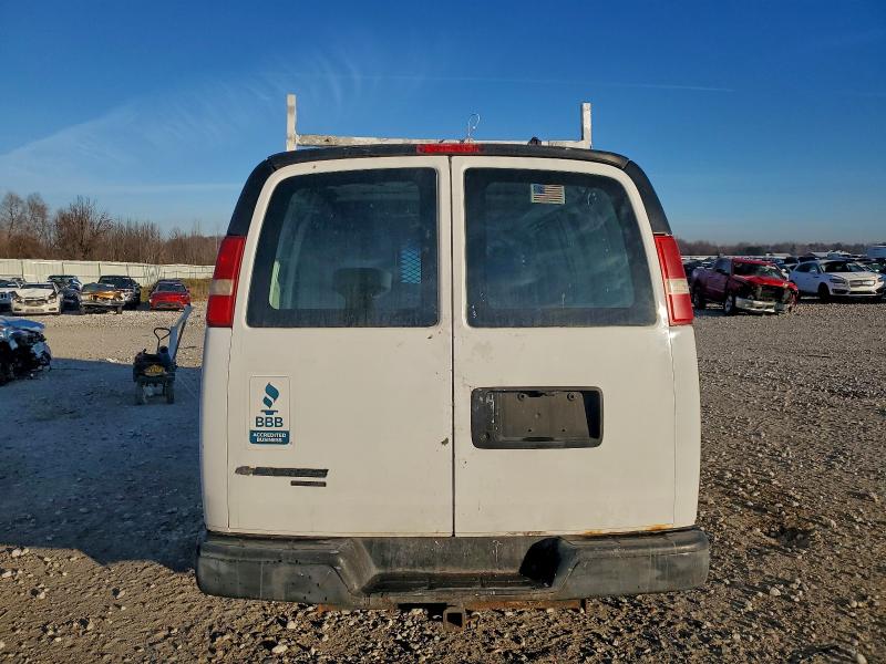 1GCSGAFX4D1136095 - 2013 CHEVROLET EXPRESS G1 Beyaz fotoğraf 6