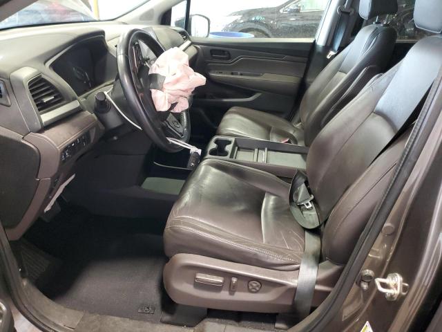 5FNRL6H77JB106287 - 2018 HONDA ODYSSEY EXL ნაცრისფერი ფოტო 7