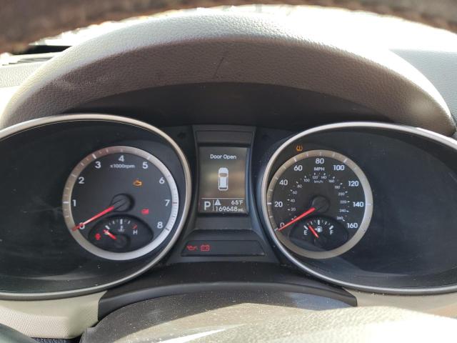 5XYZU3LB4DG076458 - 2013 HYUNDAI SANTA FE S WHITE photo 9