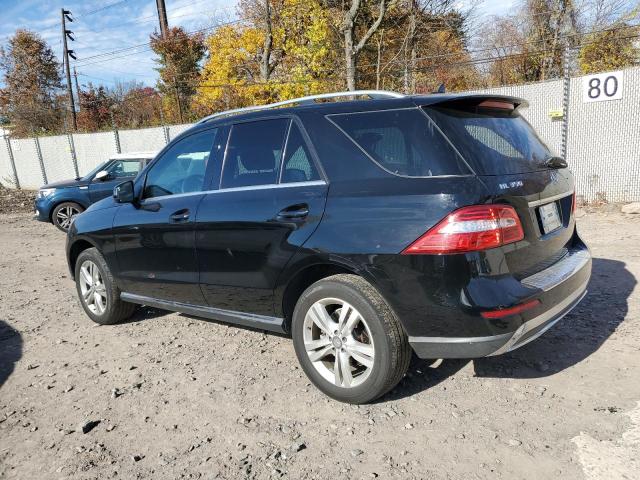 4JGDA5HB9EA300537 - 2014 MERCEDES-BENZ ML 350 4MATIC BLACK photo 2