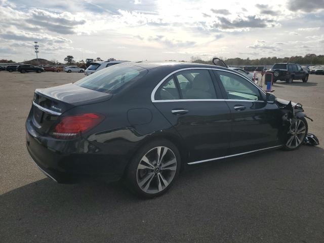 55SWF8EB6LU333373 - 2020 MERCEDES-BENZ C 300 4MATIC BLACK photo 3