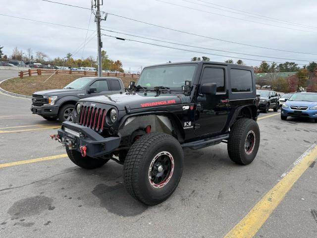 1J4FA24168L582227 - 2008 JEEP WRANGLER X BLACK photo 2