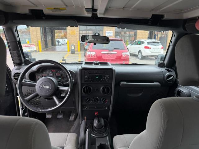 1J4FA24168L582227 - 2008 JEEP WRANGLER X BLACK photo 9