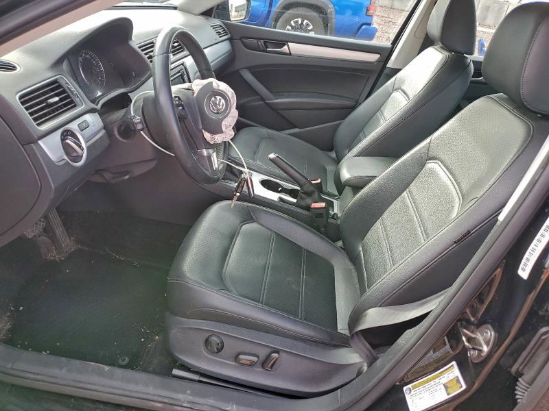 1VWBN7A33DC074025 - 2013 VOLKSWAGEN PASSAT SE 黑色 照片 7