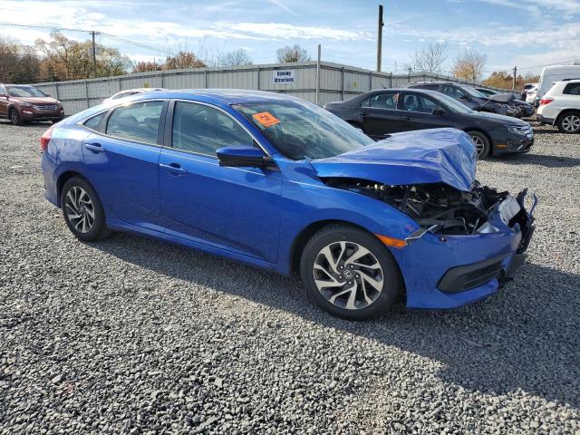 2HGFC2F77JH539733 - 2018 HONDA CIVIC EX BLUE photo 4