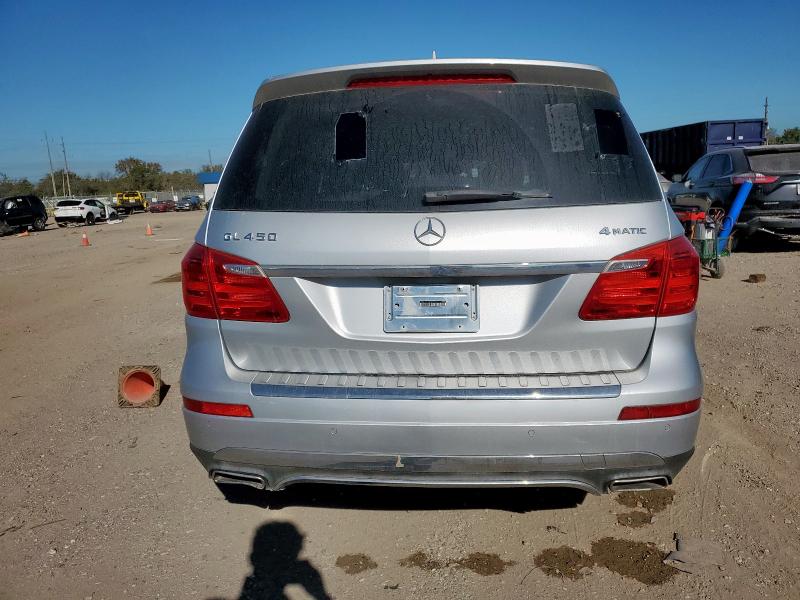 4JGDF7CE5DA167952 - 2013 MERCEDES-BENZ GL 450 4MATIC SILVER photo 6