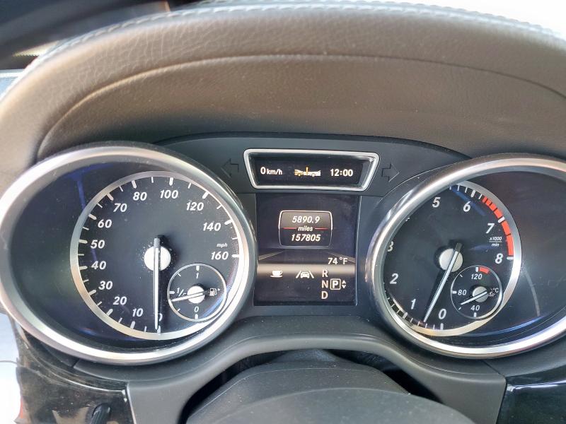 4JGDF7CE5DA167952 - 2013 MERCEDES-BENZ GL 450 4MATIC SILVER photo 9