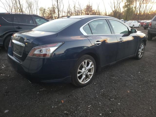 1N4AA5APXCC864475 - 2012 NISSAN MAXIMA S BLUE photo 3