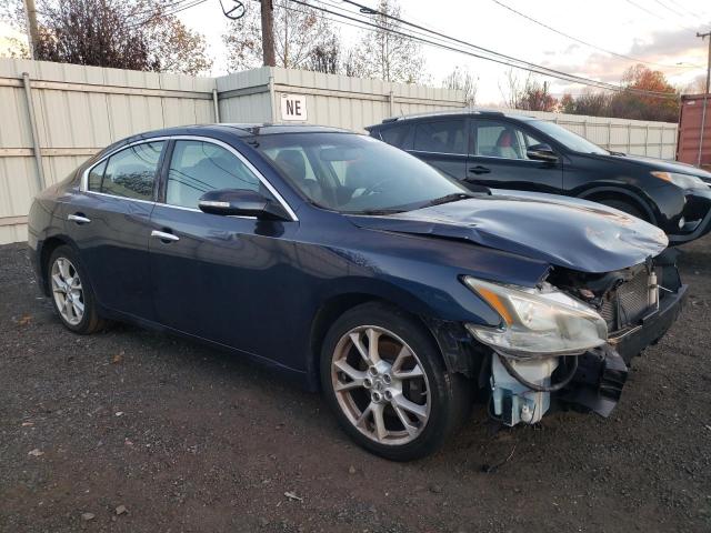 1N4AA5APXCC864475 - 2012 NISSAN MAXIMA S BLUE photo 4