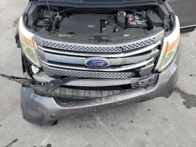 1FMHK8F80BGA56745 - 2011 FORD EXPLORER LIMITED GRAY photo 12