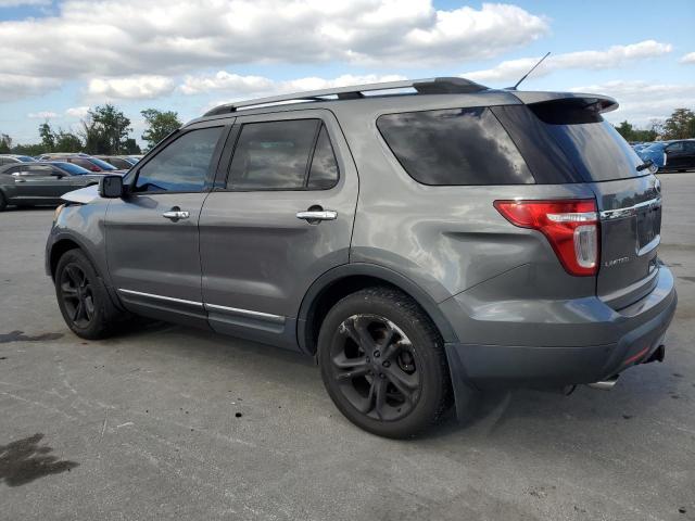 1FMHK8F80BGA56745 - 2011 FORD EXPLORER LIMITED GRAY photo 2