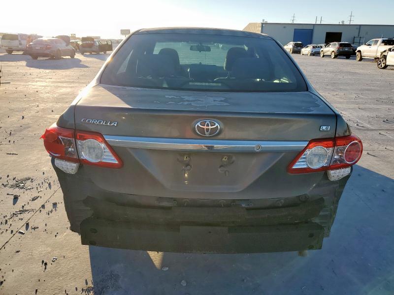 2T1BU4EE7BC655161 - 2011 TOYOTA COROLLA BASE GRAY photo 6