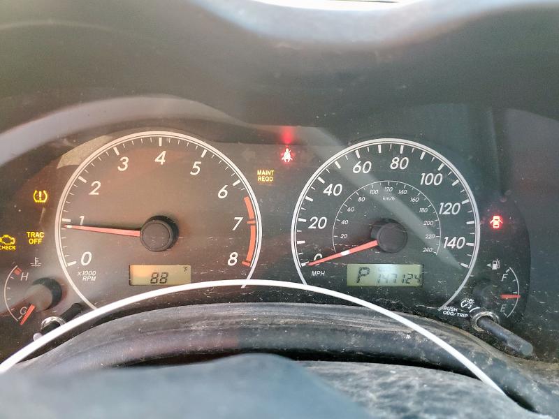 2T1BU4EE7BC655161 - 2011 TOYOTA COROLLA BASE GRAY photo 9