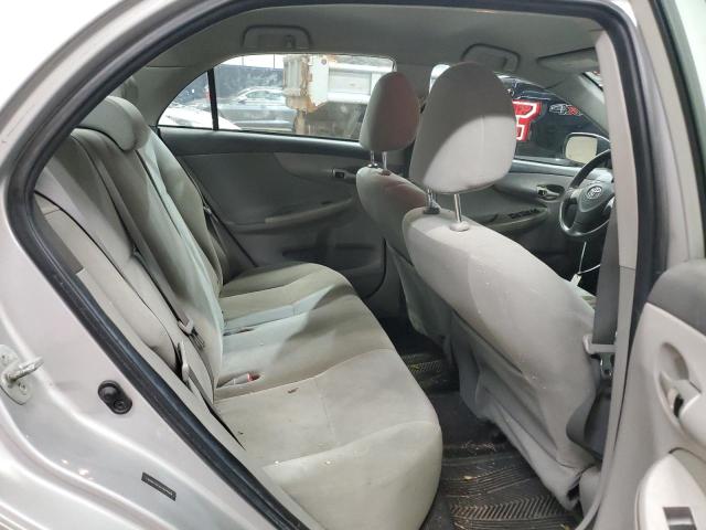 1NXBU4EEXAZ369088 - 2010 TOYOTA COROLLA BASE SILVER photo 10