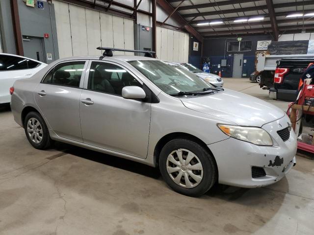 1NXBU4EEXAZ369088 - 2010 TOYOTA COROLLA BASE SILVER photo 4