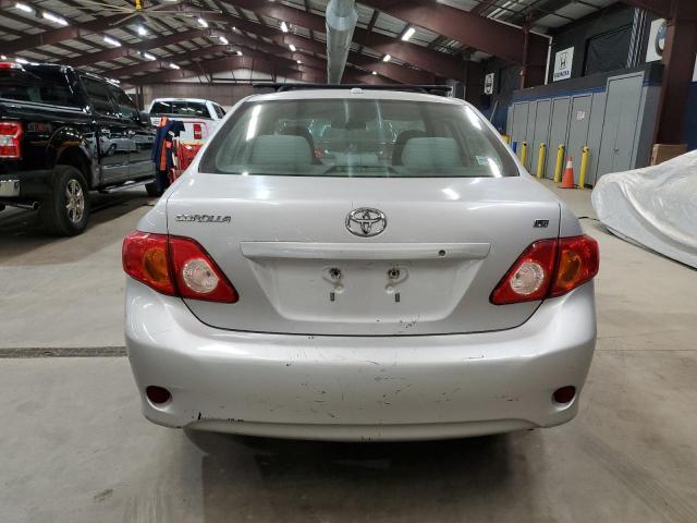 1NXBU4EEXAZ369088 - 2010 TOYOTA COROLLA BASE SILVER photo 6