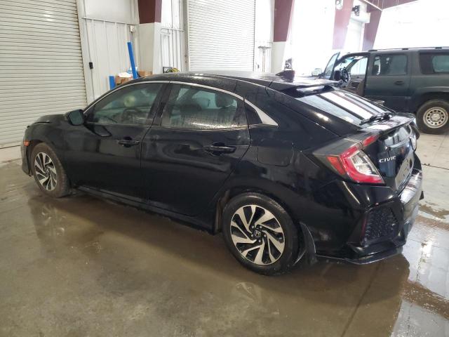 SHHFK7H2XJU220704 - 2018 HONDA CIVIC LX BLACK photo 2