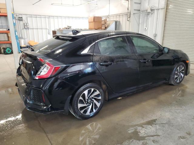 SHHFK7H2XJU220704 - 2018 HONDA CIVIC LX BLACK photo 3