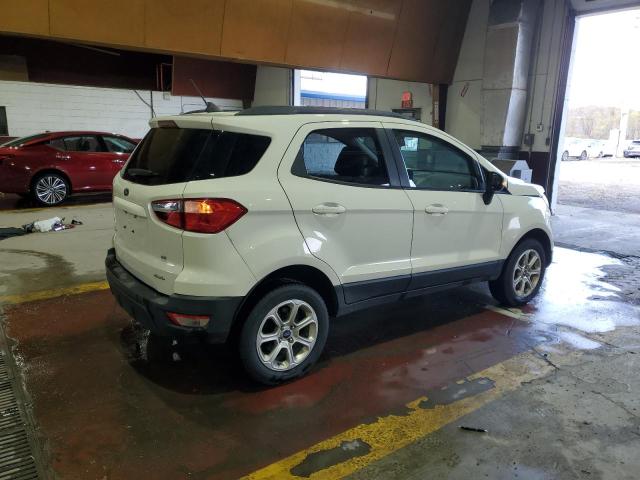 MAJ6S3GL0KC282752 - 2019 FORD ECOSPORT SE Білий фото 3