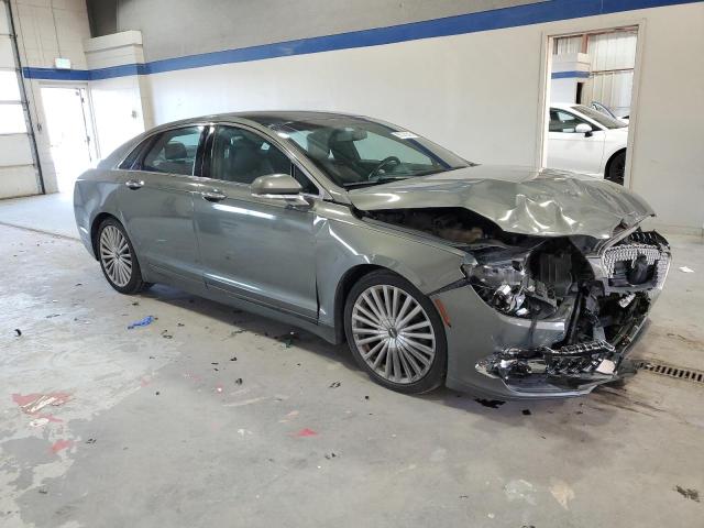 3LN6L5F99HR609096 - 2017 LINCOLN MKZ RESERVE ნაცრისფერი ფოტო 4