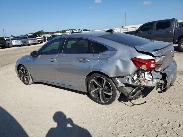 1HGCV2F32NA022001 - 2022 HONDA ACCORD SPORT SILVER photo 2