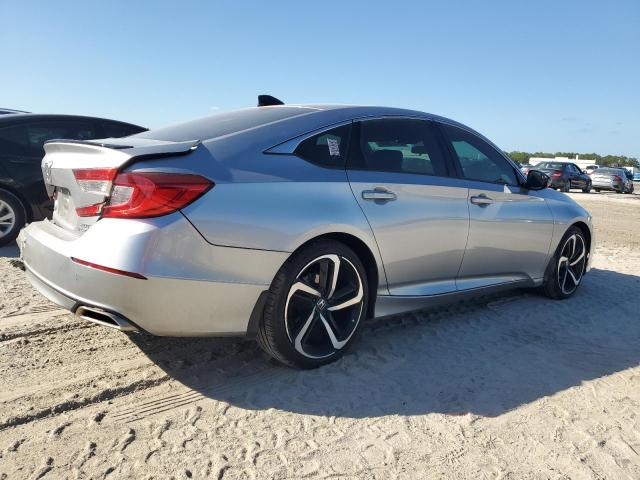 1HGCV2F32NA022001 - 2022 HONDA ACCORD SPORT SILVER photo 3