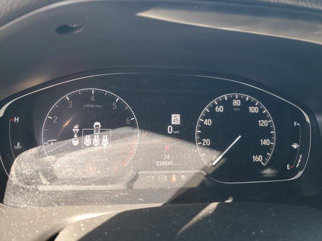 1HGCV2F32NA022001 - 2022 HONDA ACCORD SPORT SILVER photo 9