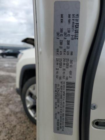 3C4NJDCB7LT239205 - 2020 JEEP COMPASS LIMITED WHITE photo 13