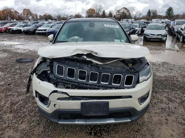 3C4NJDCB7LT239205 - 2020 JEEP COMPASS LIMITED WHITE photo 5