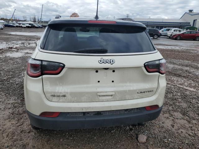 3C4NJDCB7LT239205 - 2020 JEEP COMPASS LIMITED WHITE photo 6