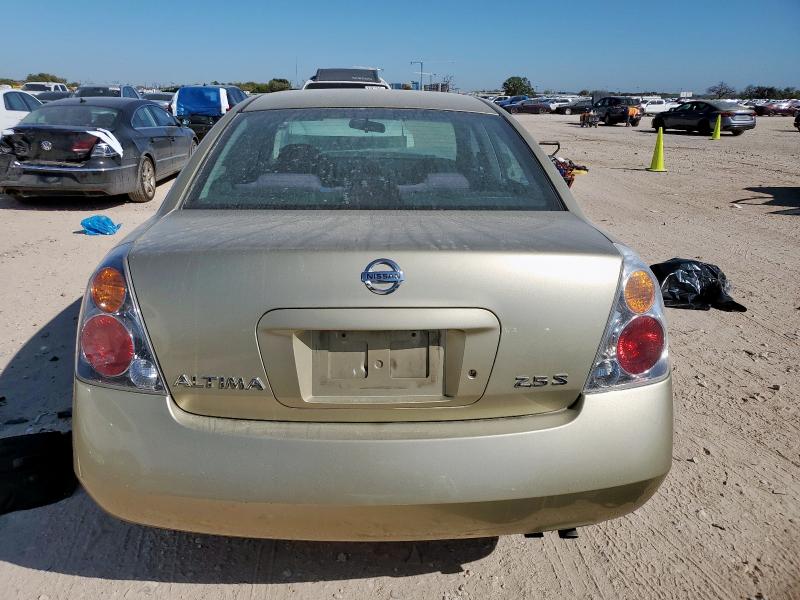 1N4AL11D44C136323 - 2004 NISSAN ALTIMA BASE GOLD photo 6