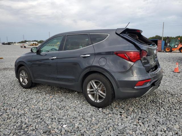 5XYZT3LB2JG511427 - 2018 HYUNDAI SANTA FE S GRAY photo 2
