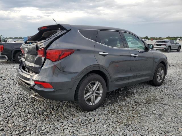 5XYZT3LB2JG511427 - 2018 HYUNDAI SANTA FE S GRAY photo 3