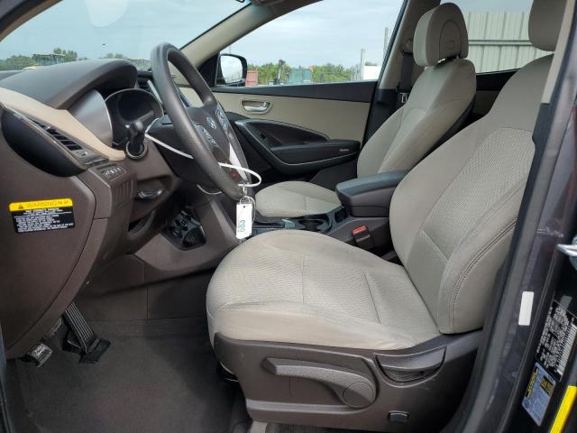 5XYZT3LB2JG511427 - 2018 HYUNDAI SANTA FE S GRAY photo 7