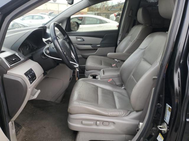 5FNRL5H62EB096145 - 2014 HONDA ODYSSEY EXL შავი ფოტო 7