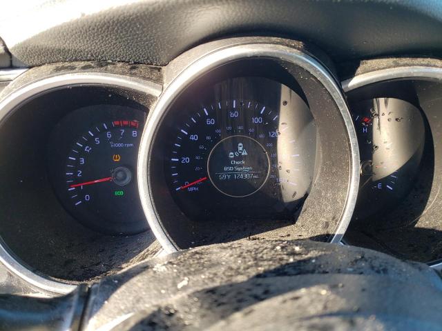 5XXGN4A7XFG448529 - 2015 KIA OPTIMA EX 银色 照片 9