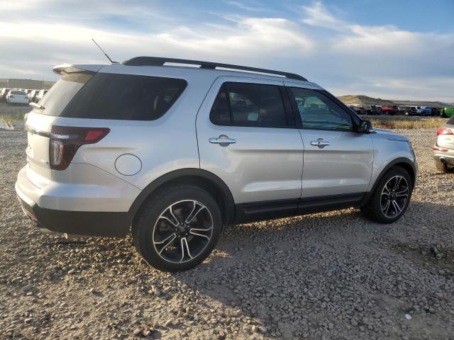 1FM5K8GT1EGA04745 - 2014 FORD EXPLORER SPORT SILVER photo 3