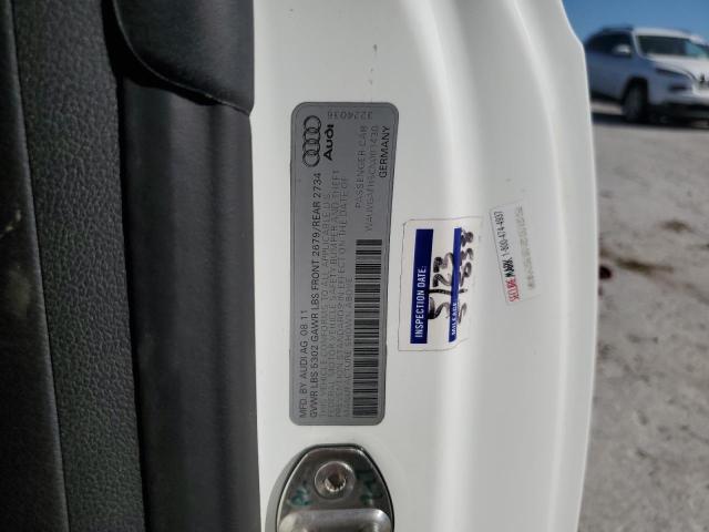 WAUVGAFH5CN001430 - 2012 AUDI S5 PRESTIGE WHITE photo 12