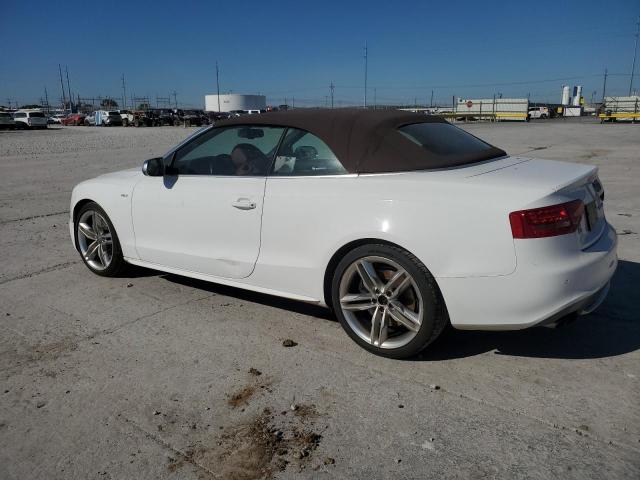 WAUVGAFH5CN001430 - 2012 AUDI S5 PRESTIGE WHITE photo 2