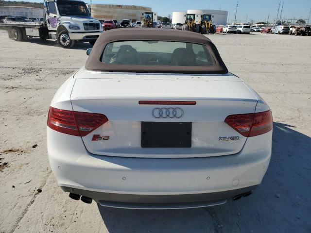 WAUVGAFH5CN001430 - 2012 AUDI S5 PRESTIGE WHITE photo 6