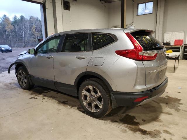 2HKRW2H53JH137830 - 2018 HONDA CR-V EX 银色 照片 2