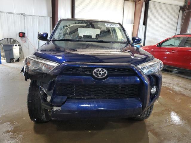 JTEBU5JR1K5700604 - 2019 TOYOTA 4RUNNER SR5/SR5 PREMIUM BLUE photo 5