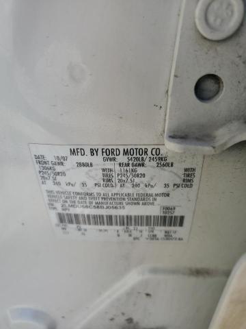 2LMDU68C58BJ05635 - 2008 LINCOLN MKX WHITE photo 13