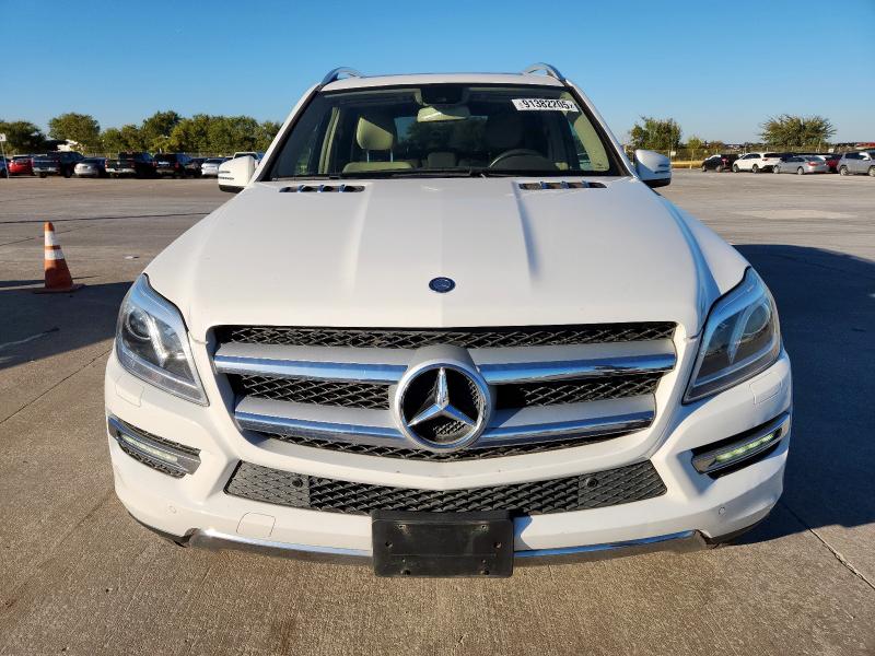 4JGDF6EE8FA616051 - 2015 MERCEDES-BENZ GL 450 4MATIC WHITE photo 5