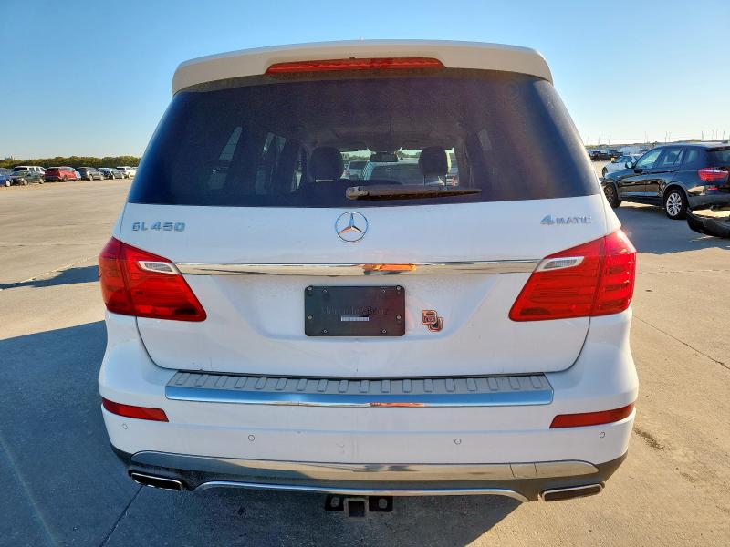 4JGDF6EE8FA616051 - 2015 MERCEDES-BENZ GL 450 4MATIC WHITE photo 6