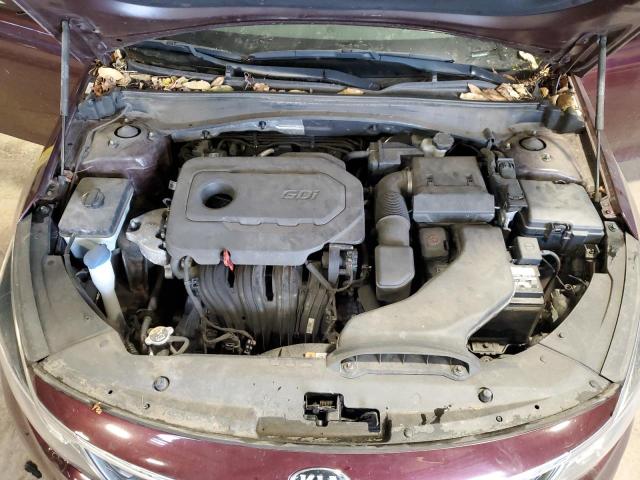 5XXGT4L30KG334064 - 2019 KIA OPTIMA LX BURGUNDY photo 11
