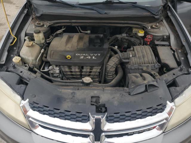 1C3CDZCB3CN264229 - 2012 DODGE AVENGER SXT 银色 照片 11