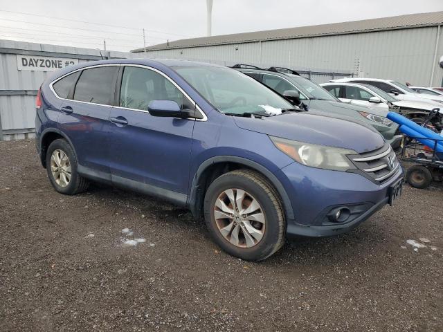2HKRM4H59EH126189 - 2014 HONDA CR-V EX BLUE photo 4